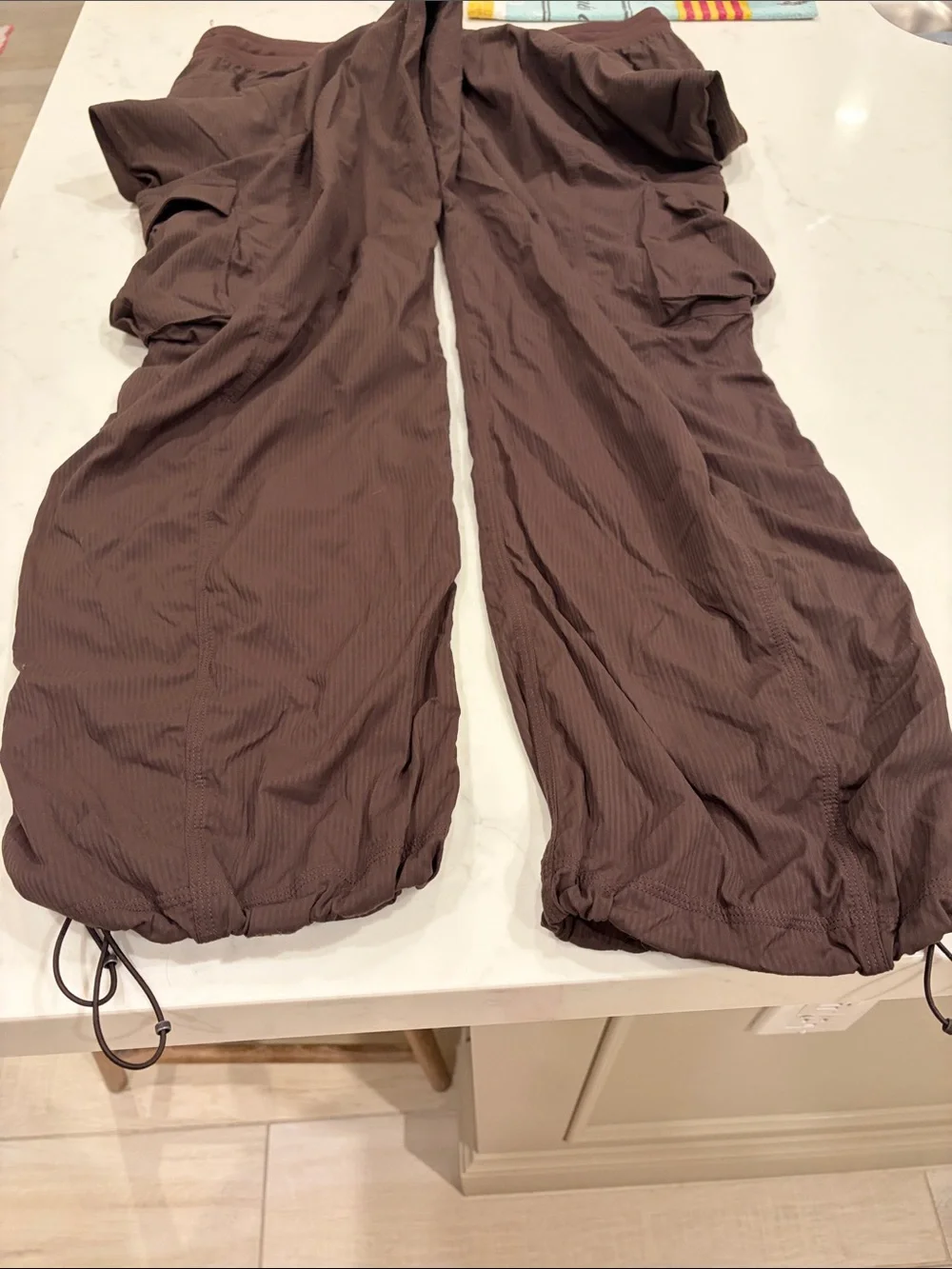 lululemon dance studio expresso Dark Brown Cargo Jogger Pants